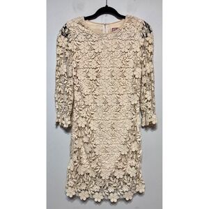 Y2K Vtg Juicy Couture‎ Coquette Lace Crochet Dress Size 2 Romantic Cottagecore